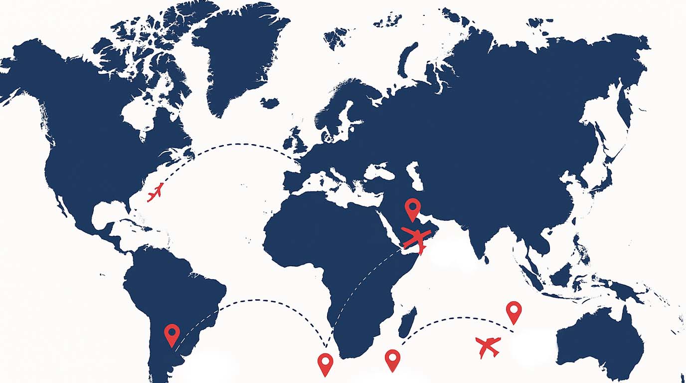 انتخاب مقصد خارجی بر اساس بودجه